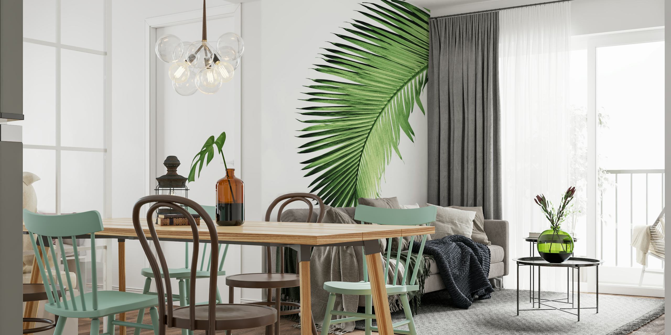 Palm Leaf Bliss 2 wallpaper