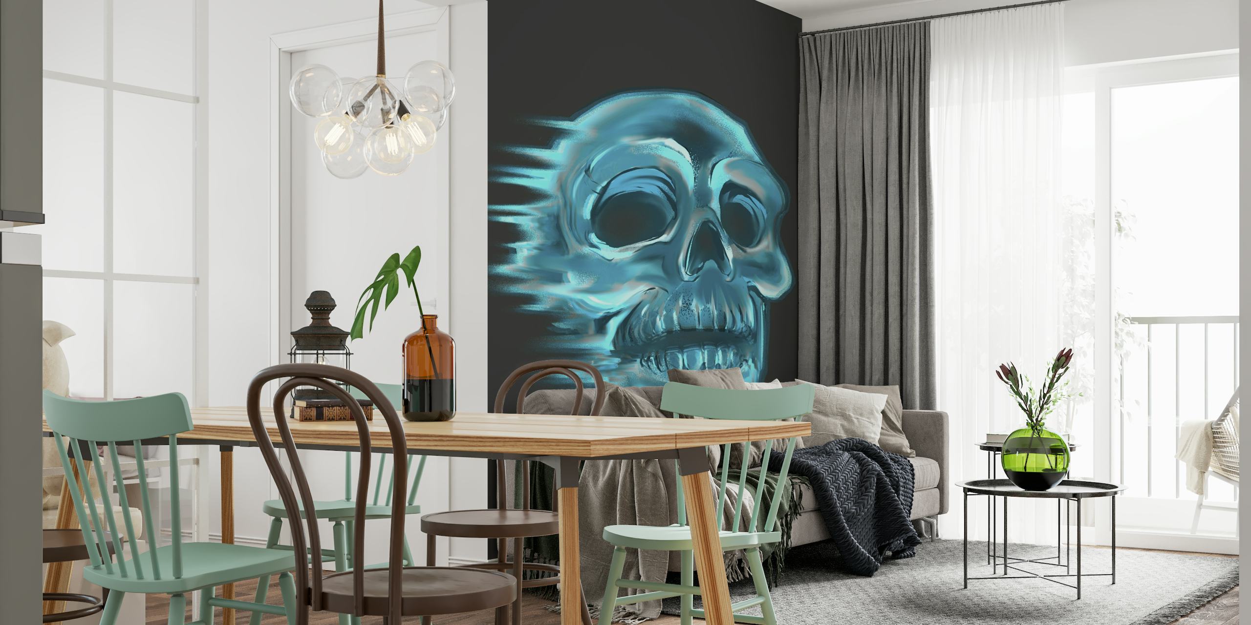 Skull Portrait wallpaper