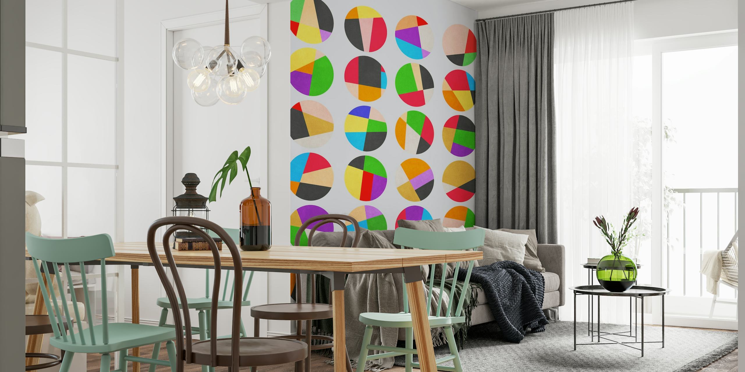 Colored Circles 5 wallpaper