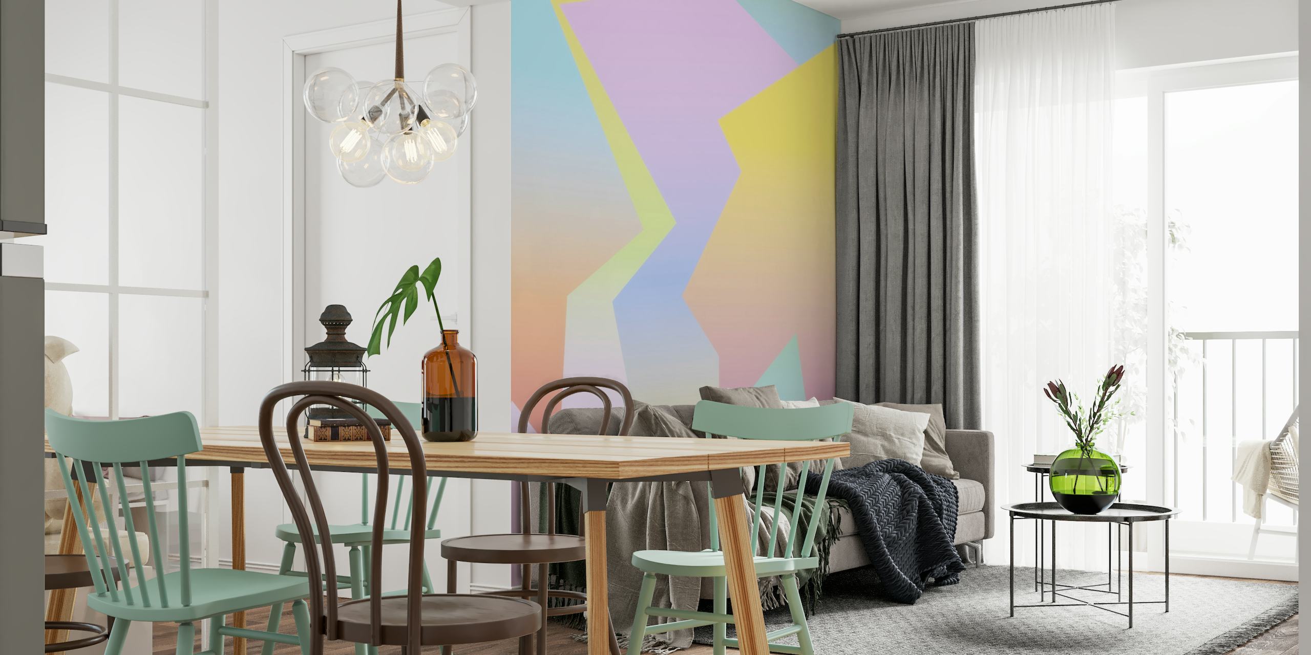 Abstract gradient papel de parede