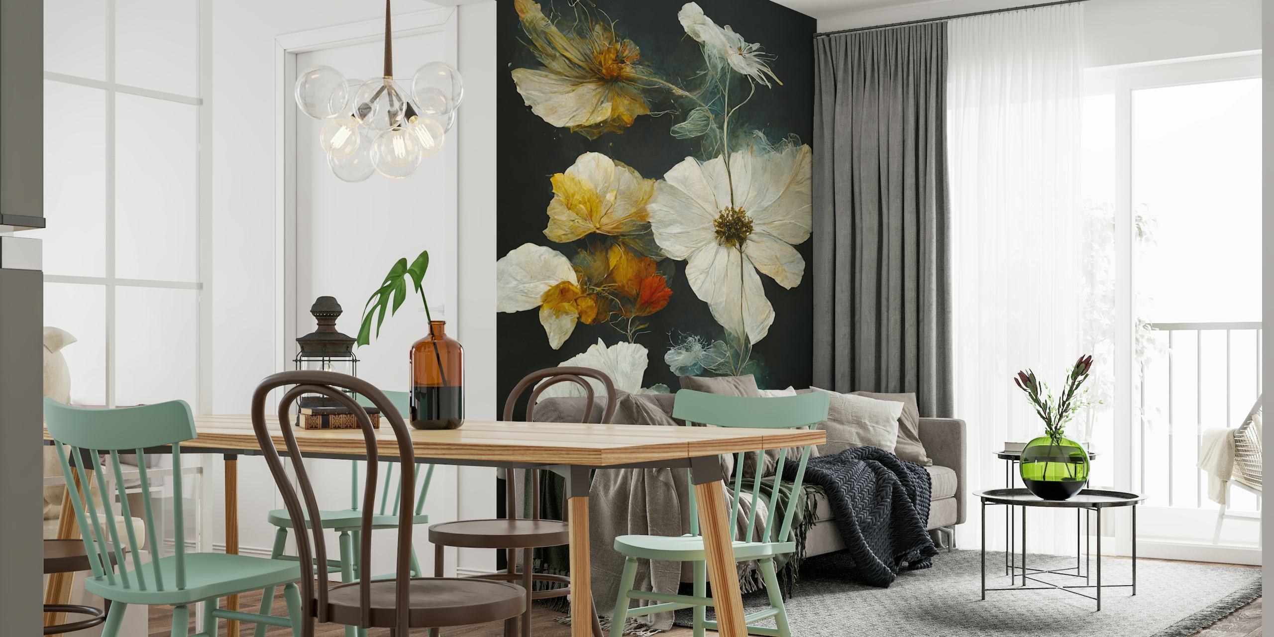Dry Flowers wallpaper