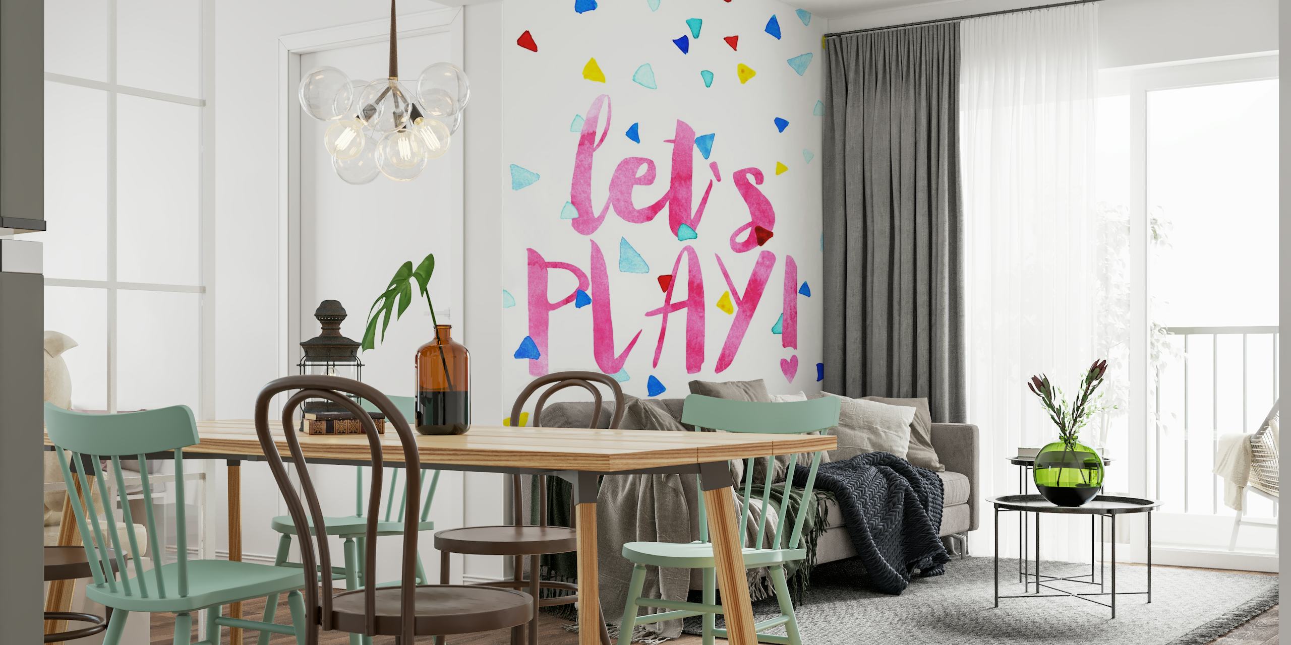 Let`s Play! papel pintado