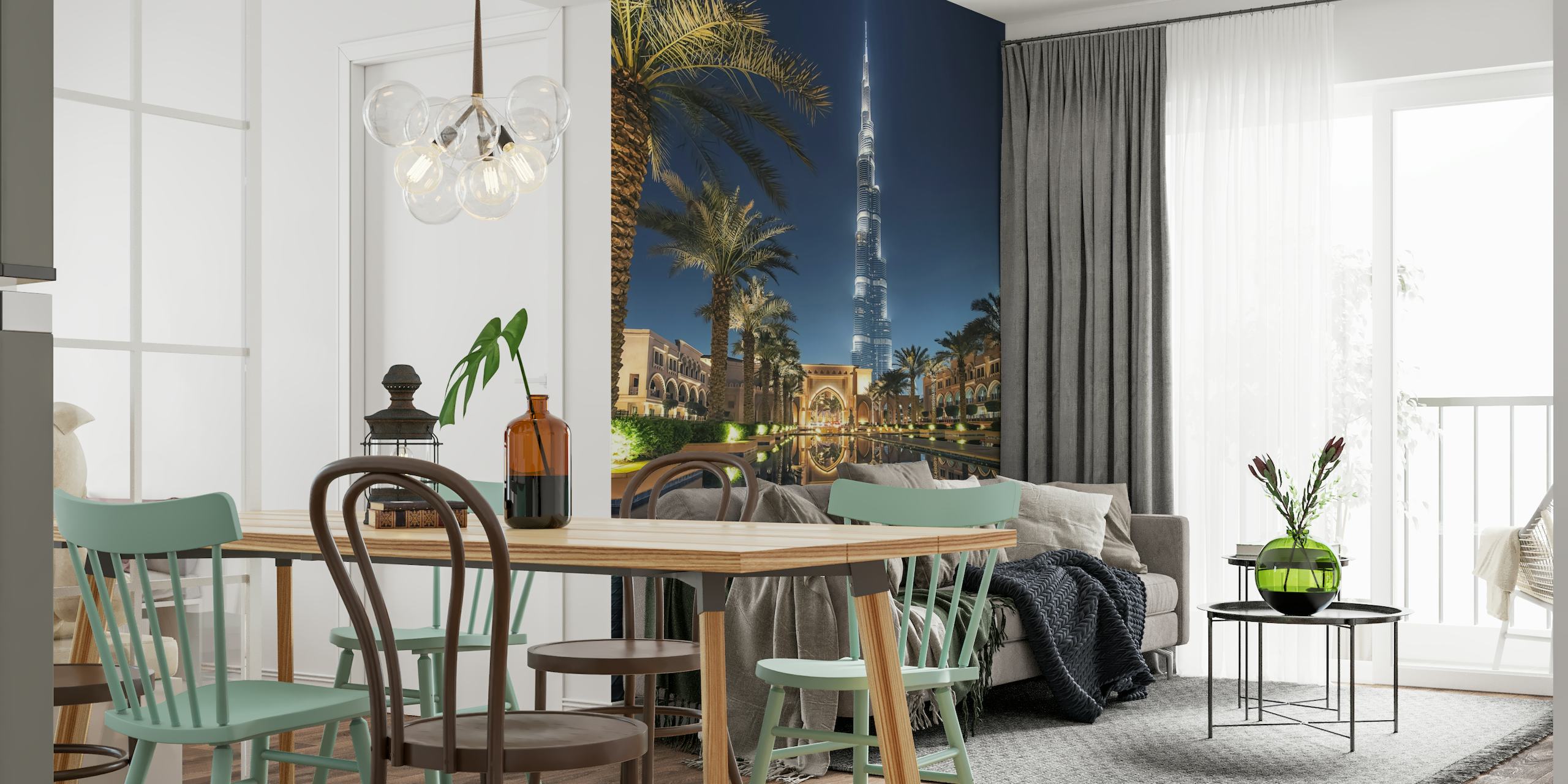 Burj Khalifa papel pintado