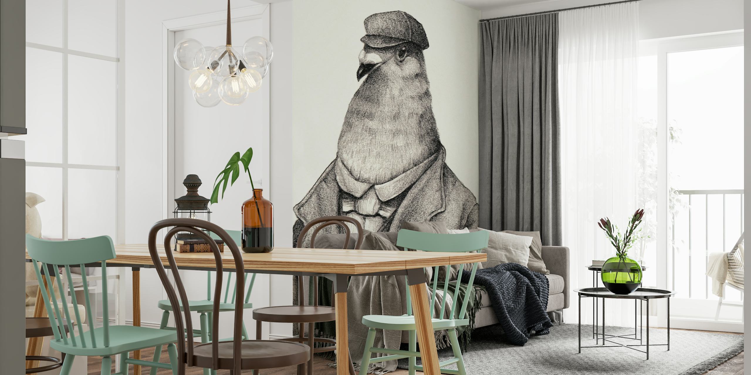 Pigeon of Yesteryears wallpaper