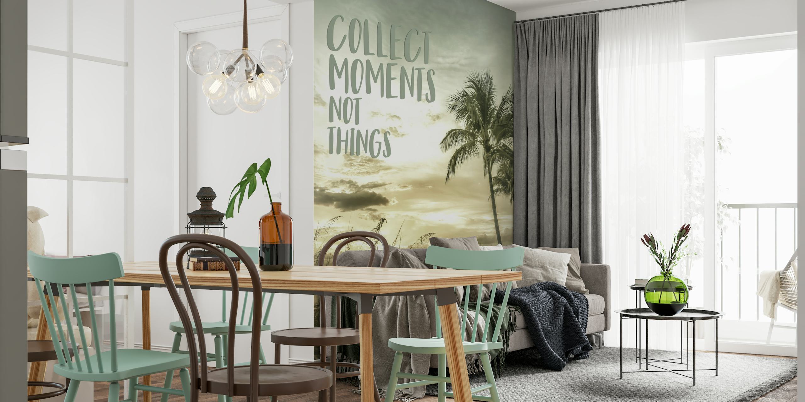 Collect moments not things | Sunset tapeta