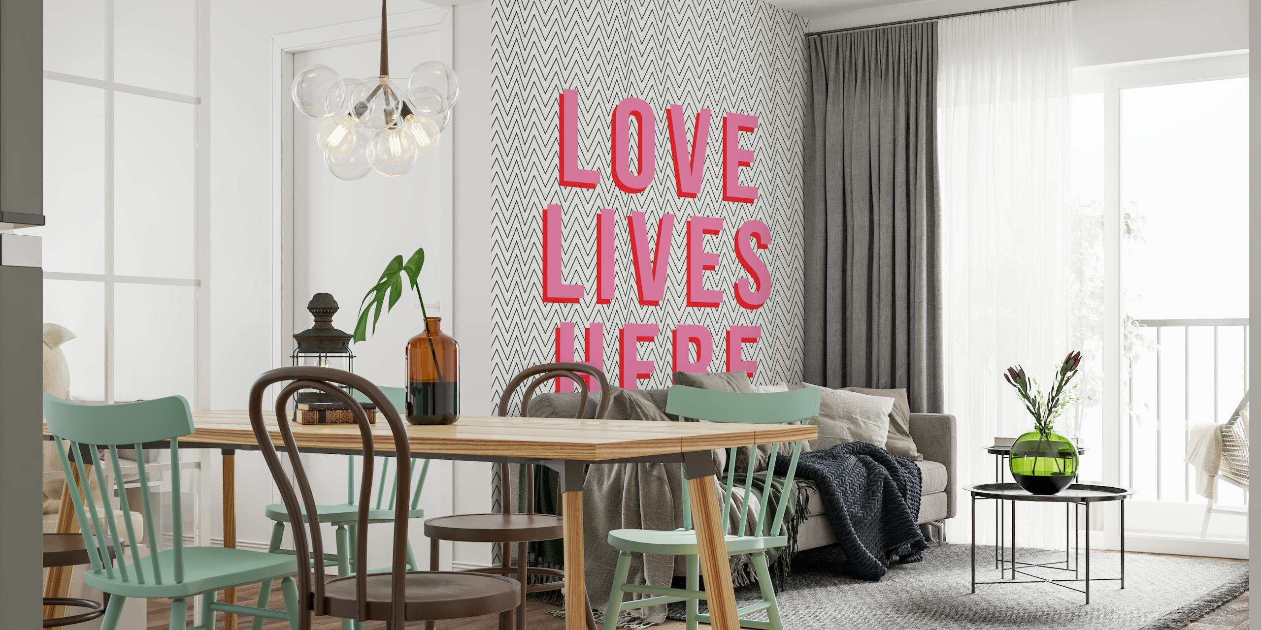 Love Lives Here wallpaper