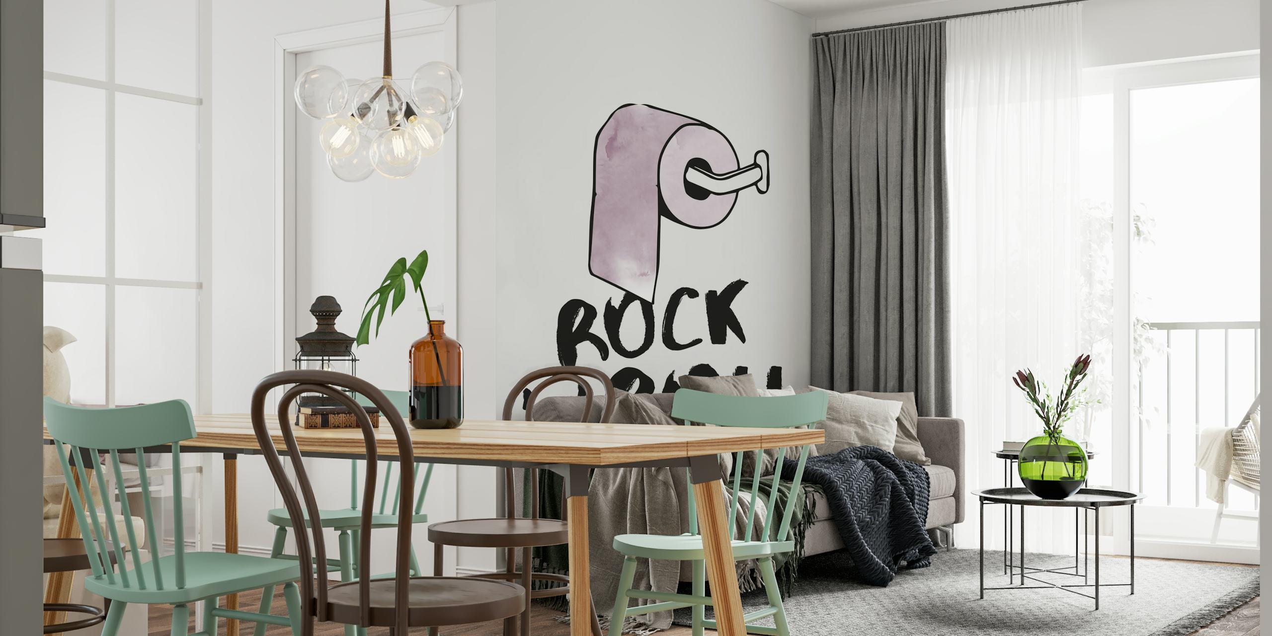 Papel tapiz auténtico de Rock n Roll para entusiastas de la música