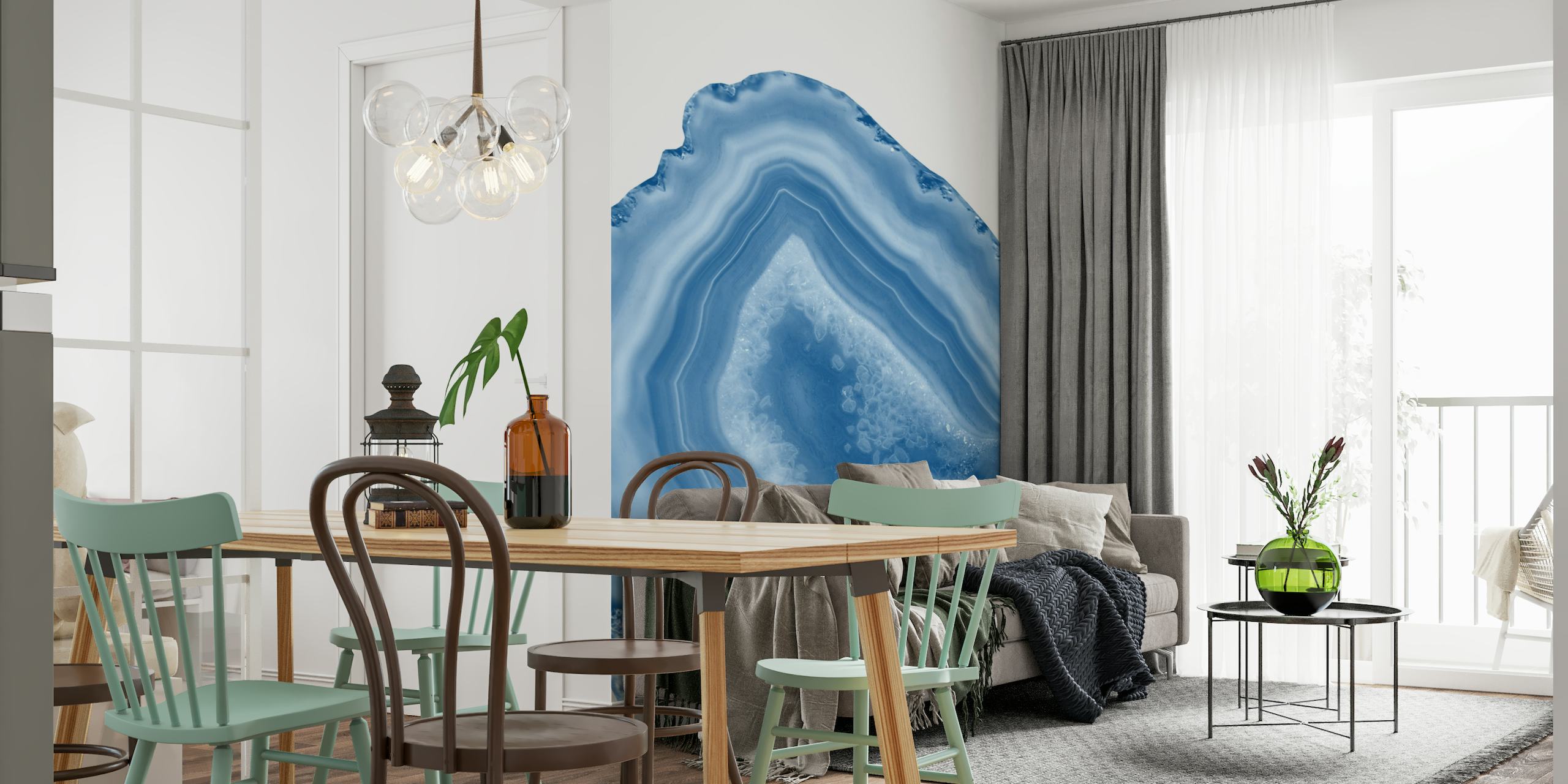 Classic Blue Agate Dream 1 wallpaper