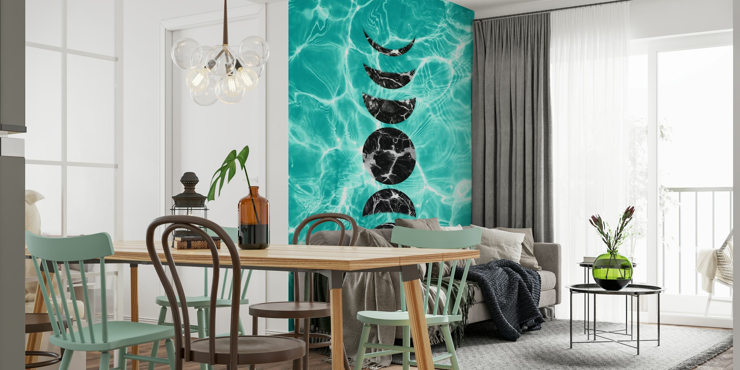 Pool Dream Moon Phases 2b wallpaper