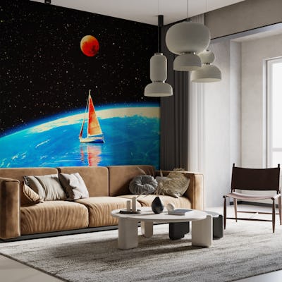 Red Sail to the Cosmic Horizon
