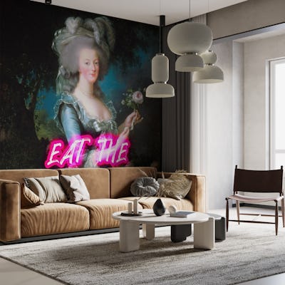Marie-Antoinette Vintage Neon Art