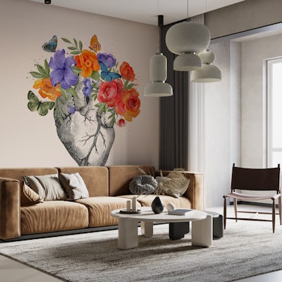 Blooming Heart Art