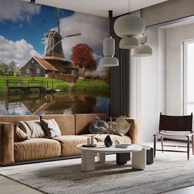 Scenic Dutch Countryside View