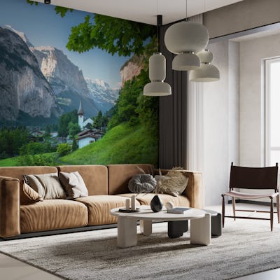Lush Valley Vista - Lauterbrunnen