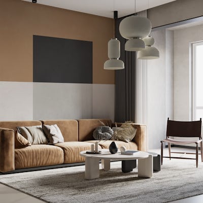 Earth Tone Geometric Art