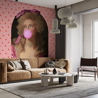 Vintage Pop Art Lady