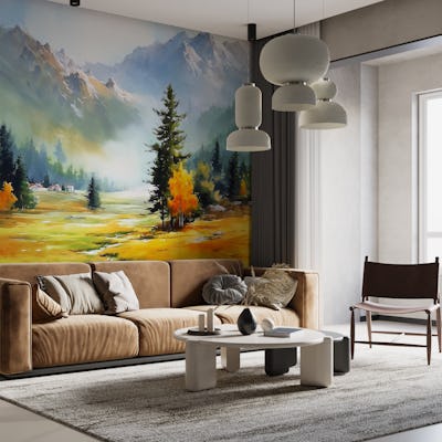 Tranquil Mountain Valley