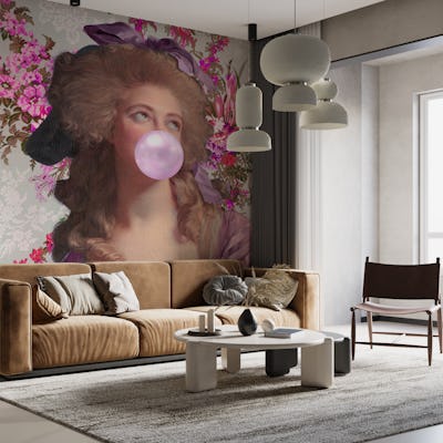 Classic Elegance Twist Bubble Gum Lady