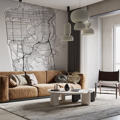 San Francisco Peninsula map