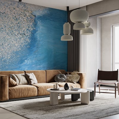 Coral Stones Blue Ocean 1