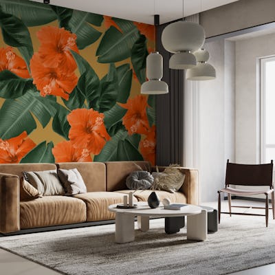 Hibiscus Jungle Leaves Dream 3