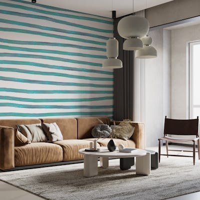 Ocean Green Stripes