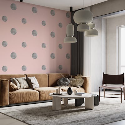 Happy Polka Dots Silver 1