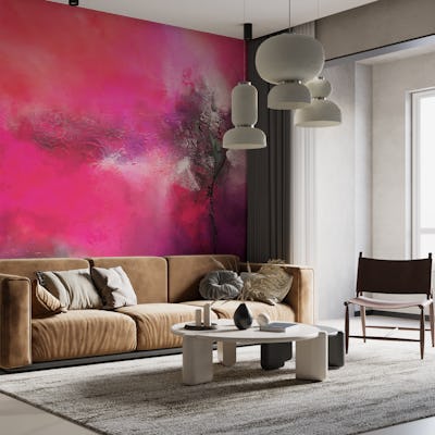 Pink Passion Abstract Art
