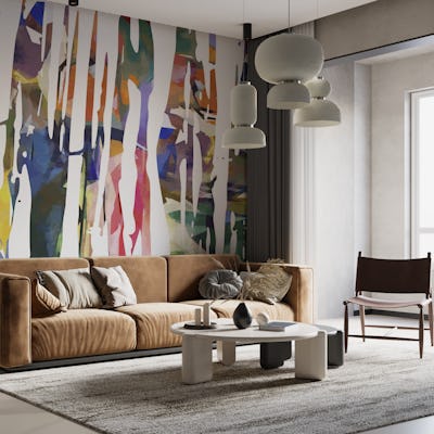 Colorful and Irregular Strokes