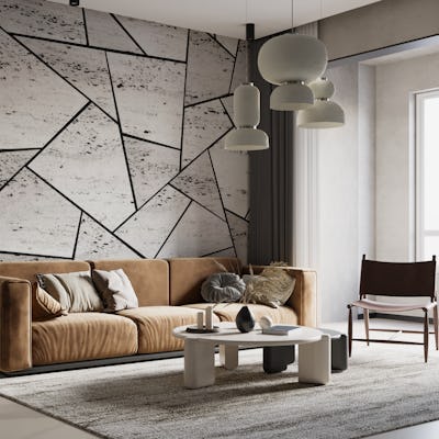 Concrete Geometric Glam 1