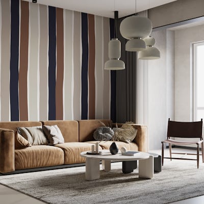 Gentle Color Stripes
