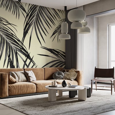 Black Palm Leaves Dream 3