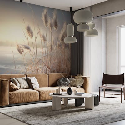 Pampas grass dune