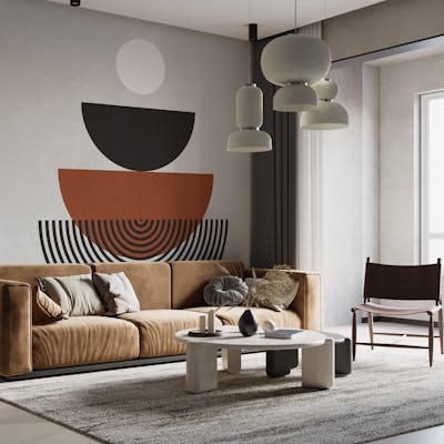 Geometric lines and circles 2