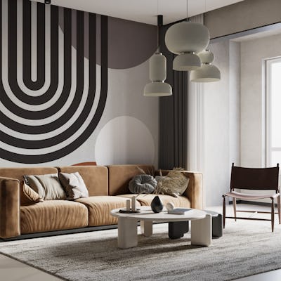 Geometric lines and circles 8