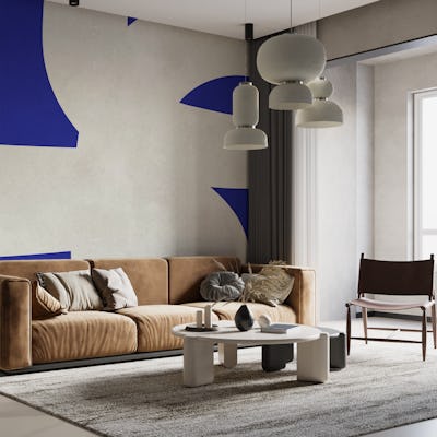 Cobalt Whispers Decor