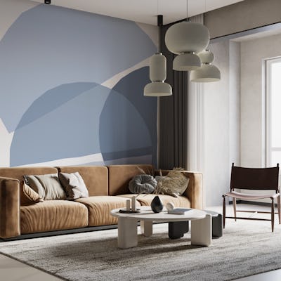 Pastel Geometric Art