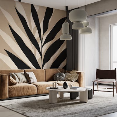 Modern Botanical Contrast