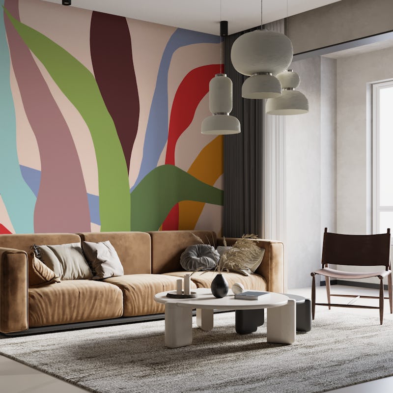 Contemporary Leaf Streaks