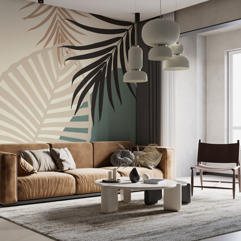 Minimal Tropical Palm Leaf 2