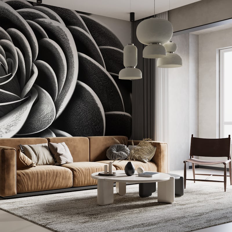 Black and White Blossom