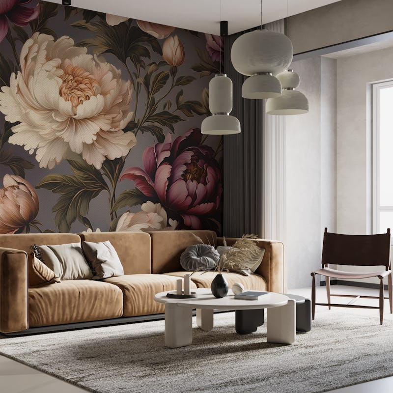 Opulent Peony Flowers