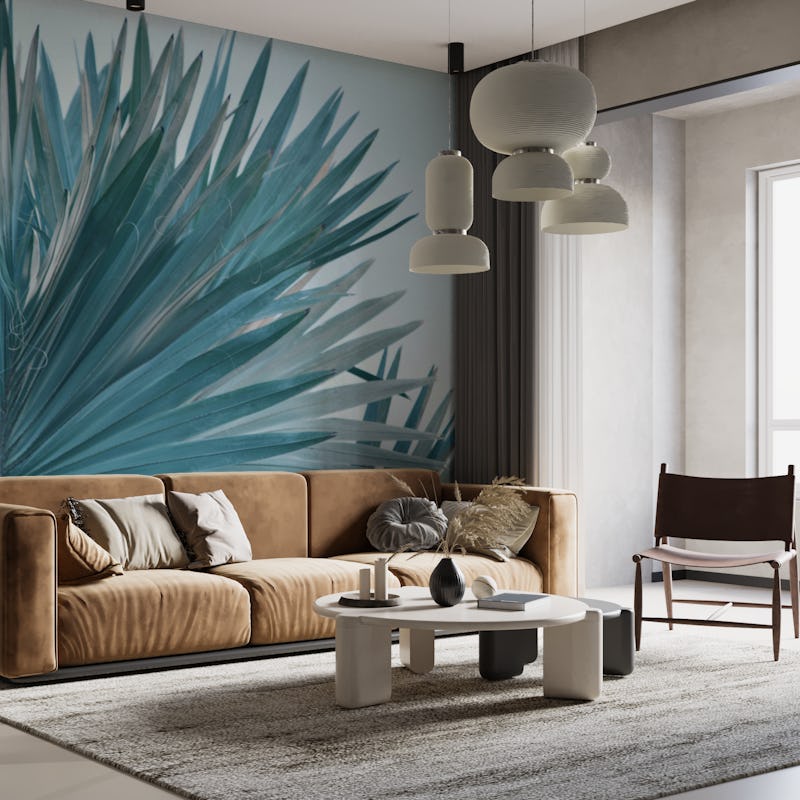 Soft Bismarck Palm Leaf 2