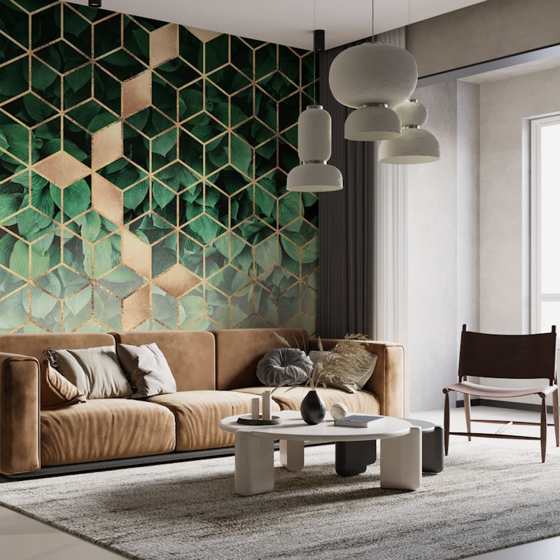Leaves And Cubes