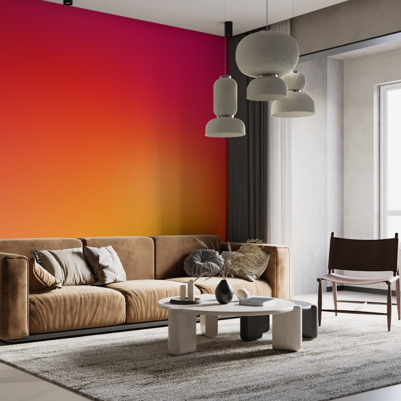 Heat Map Gradient - Hot Pink to Orange