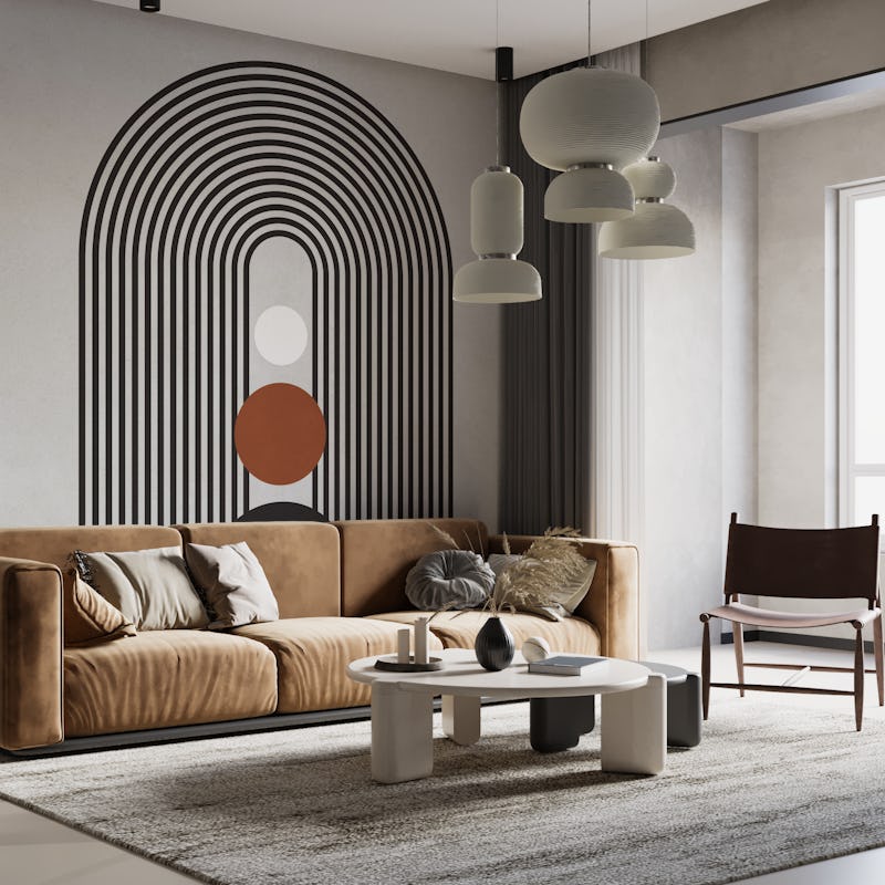 Geometric lines and circles 1