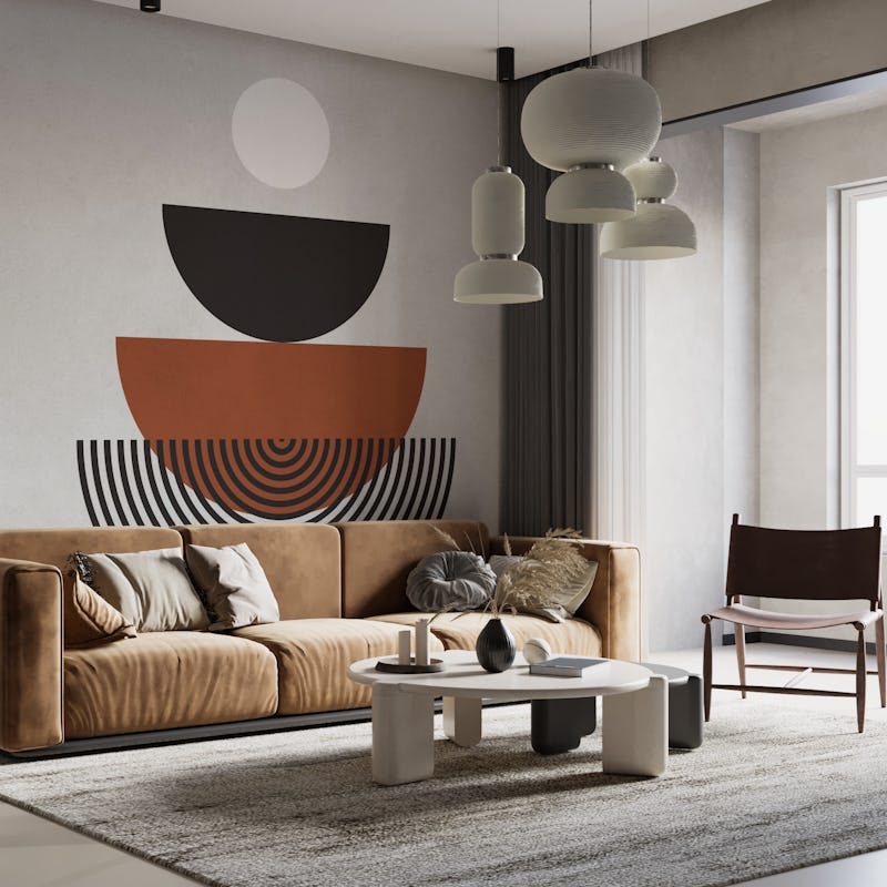 Geometric lines and circles 2