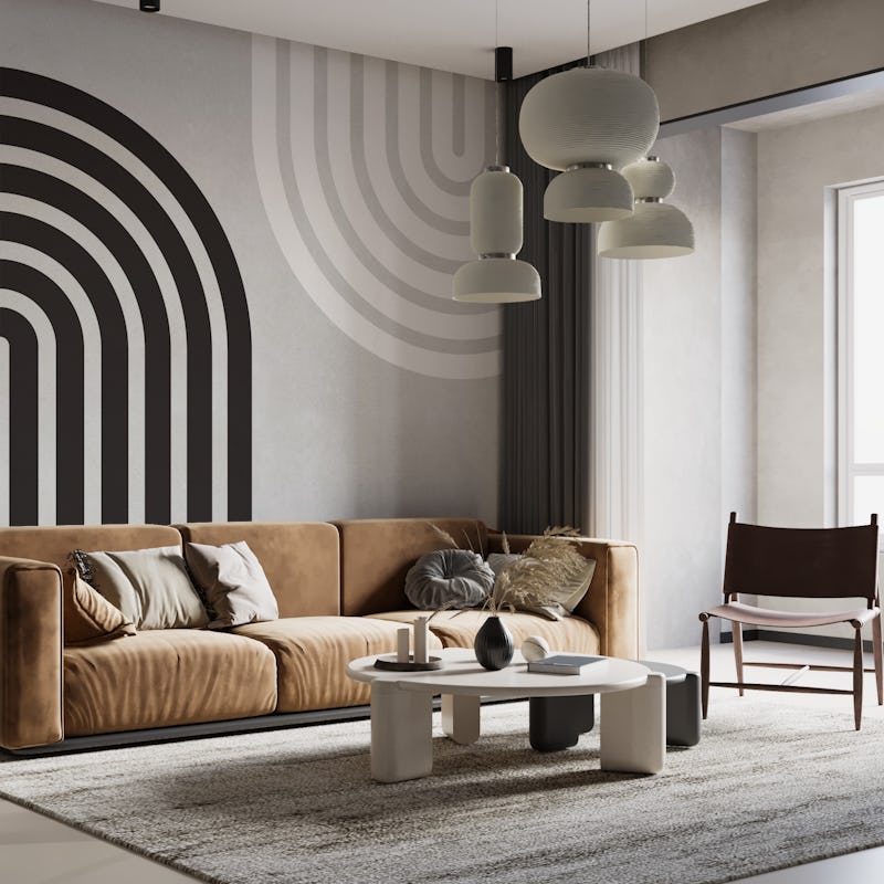 Geometric lines and circles 6