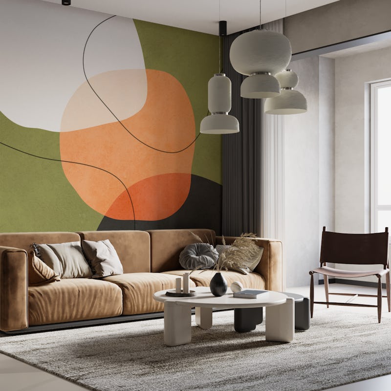 Modern geometric shapes 3