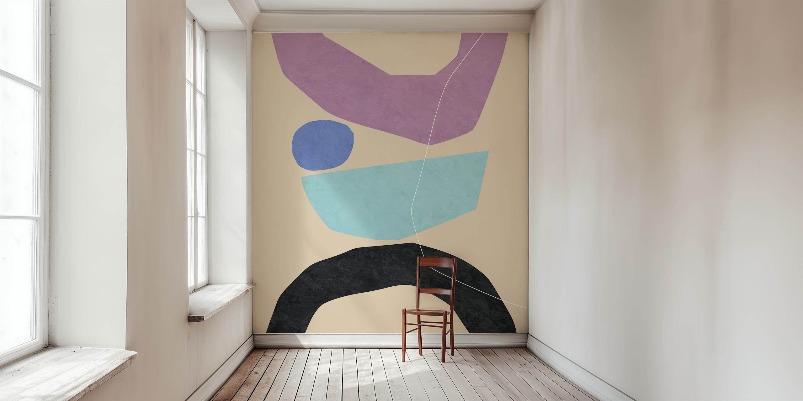Minimal Concept wallpaper in a room